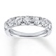 Hearts Desire Anniversary Band 1-1/2 cttw Diamonds 18K Gold