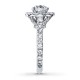 Engagement Ring 2-3/4 ct tw Diamonds 14K White Gold