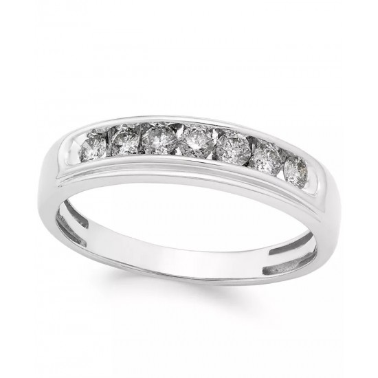 Men's Diamond Band (1/2 ct. t.w.) in 10k Gold