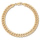 Cuban Curb Chain Bracelet 14K Yellow Gold 85 Length