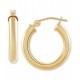 Endless Gold Hoop Earrings