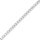 4 CT TW Diamond Tennis Bracelet in 10K White Gold