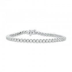 4 CT TW Diamond Tennis Bracelet in 10K White Gold