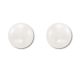 Vintage Baroque Pearl Earrings 8mm