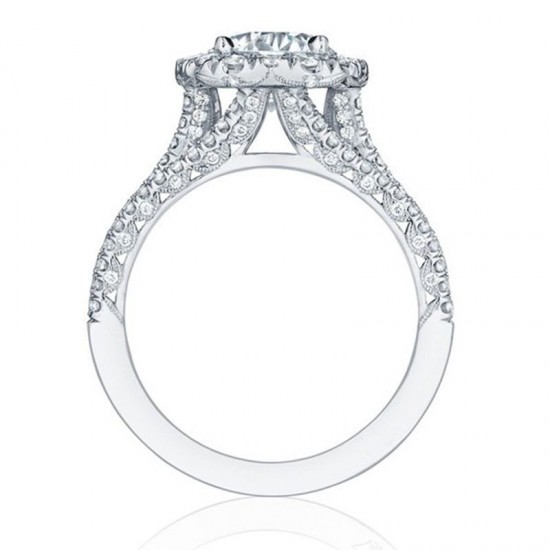 Lab-Created Diamonds 14K White Gold Engagement Ring