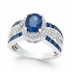 Sapphire (2-3/4 ct. t.w.) Ring in 14k White Gold