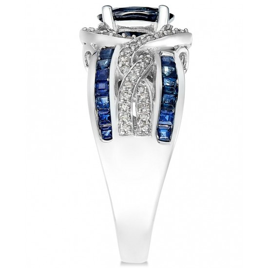 Sapphire (2-3/4 ct. t.w.) Ring in 14k White Gold