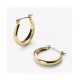 Endless Gold Hoop Earrings